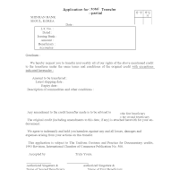Applicationfor(Total,Partial)Transfer(1) Applicationfor(Total,Partial)Transfer(1)
